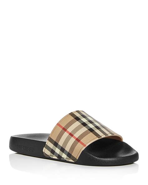 burberry slides blue|burberry women's thongs flip flops.